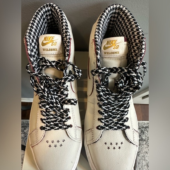 Nike SB Zoom Blazer Mid QS Welcome Skateboarding Limited # Produced Sz 8.5 - NEW - Picture 4 of 15